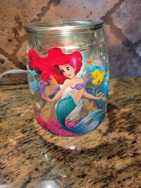 Scentsy Disney The Little Mermaid Glass Warmer - Ariel Design